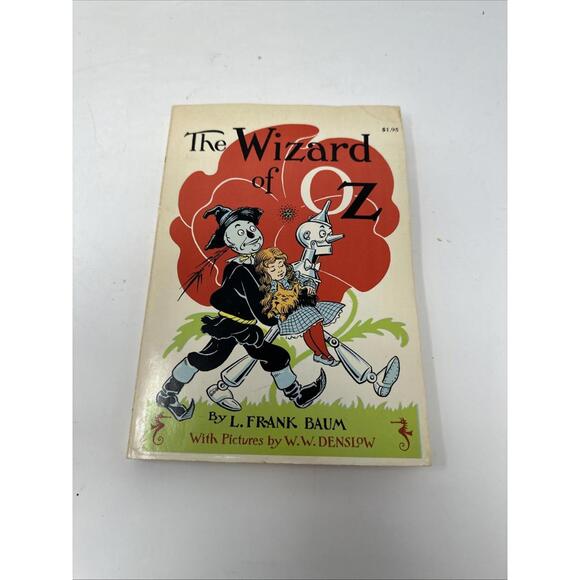 Other - Baum, L. Frank. The Wizard of Oz  [1900] 1956 Rand McNally USA W.w. Denslow  VGC
